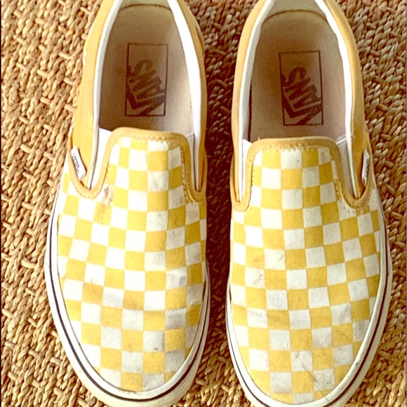 vans asher yellow